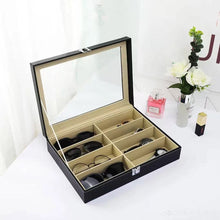 8-Slot PU Leather Sunglasses Organiser Box – Eyewear & Accessory Display Case — WIMU Kitchen Nairobi — Kenya · WIMU Kitchen