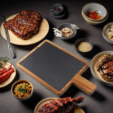 Bamboo Slate Plate (Square) — Kenya · WIMU Kitchen