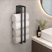Wall-Mounted Vertical Towel Storage Rack – Black — WIMU Kitchen Nairobi — Kenya · WIMU Kitchen