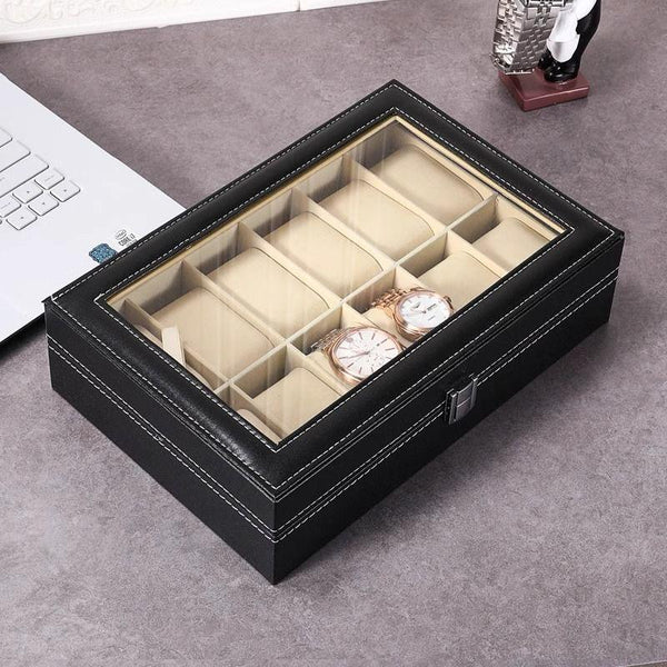 12-Slot Watch Organizer Storage Box — Kenya · WIMU Kitchen Nairobi