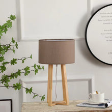 Wooden Tripod Table Lamp – 25 × 25 × 48 cm — WIMU Kitchen Nairobi — Kenya · WIMU Kitchen