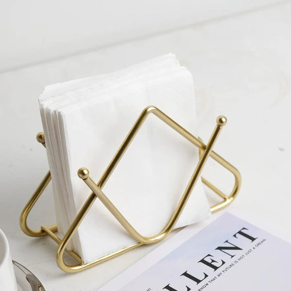 Tabletop Decorative Metal Tissue Holder — WIMU Kitchen Nairobi — Kenya · WIMU Kitchen Nairobi