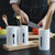 3 Piece Cutlery Organiser with Oak Base and Drainage Holes — WIMU Kitchen Nairobi