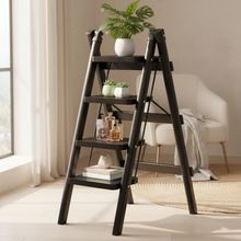 4 Step Foldable Ladder 100cm, Rust-Proof Alloy — view 3 — Kenya · WIMU Kitchen