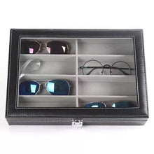 8-Slot PU Leather Sunglasses Organiser Box – Eyewear & Accessory Display Case — WIMU Kitchen Nairobi — Kenya · WIMU Kitchen