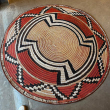 Isla Round Tribal Basket Weave Rug 160/200cm — view 2 — Kenya · WIMU Kitchen