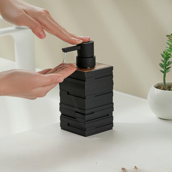 Stacked Design Soap Dispenser - Modern Layered Pump Dispenser in Hard Plastic — WIMU Kitchen Nairobi — Kenya · WIMU Kitchen Nairobi