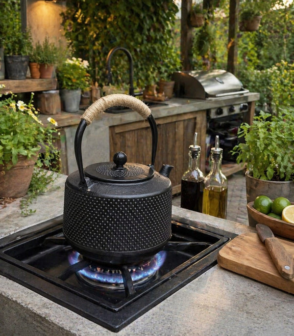 2.5L Cast Iron Loose-Leaf Teapot with Strainer Filter for Tea Parties — WIMU Kitchen Nairobi — Kenya · WIMU Kitchen Nairobi