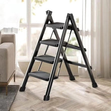 4 Step Foldable Ladder 100cm, Alloy and PVC with Rust-Proof Coating — WIMU Kitchen Nairobi — Kenya · WIMU Kitchen