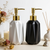 Ceramic Soap Dispenser, Black or White — WIMU Kitchen Nairobi