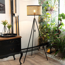 Rattan Floor Lamp – 45 × 145 cm — WIMU Kitchen Nairobi — Kenya · WIMU Kitchen