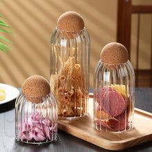 Glass Storage Jar with Bamboo Lid - Clear Pantry Jar in Multiple Sizes — WIMU Kitchen Nairobi — Kenya · WIMU Kitchen