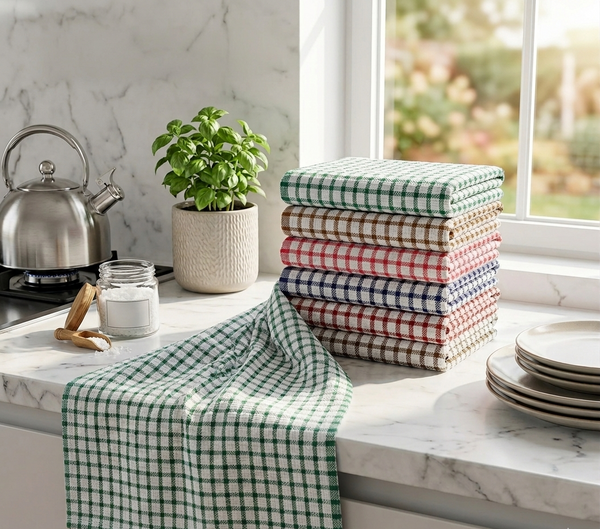6pc Hand & Kitchen Towels — Kenya · WIMU Kitchen Nairobi