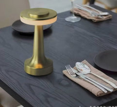 Rechargeable LED Table Lamp – Dumbbell Design, 3 Colour Modes, Touch Control (20cm) — WIMU Kitchen Nairobi — Kenya · WIMU Kitchen