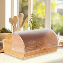Bamboo Bread Box with Roll-Top Clear Lid — WIMU Kitchen Nairobi — Kenya · WIMU Kitchen