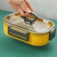 3 Piece Microwaveable 1000ml Snack Box with Spoon, BPA Free — view 4 — Kenya · WIMU Kitchen