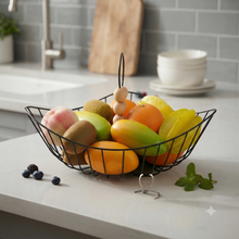 Single Layer Metallic Fruit Rack - Open Countertop Basket for Fruit and Vegetables — WIMU Kitchen Nairobi — Kenya · WIMU Kitchen