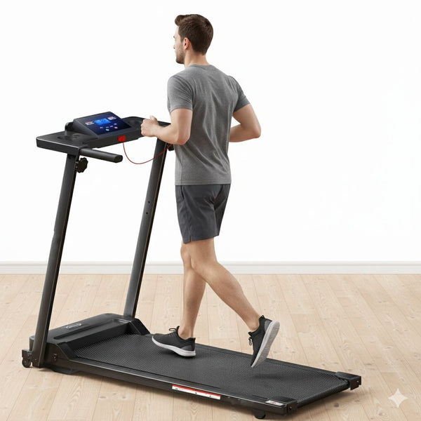 Foldable Walking Pad Treadmill with Bluetooth, Manual Incline & Safety Hand Bar - Black or White — WIMU Kitchen Nairobi — Kenya · WIMU Kitchen Nairobi