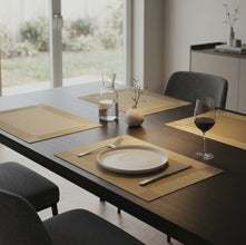 Woven Rectangular Table Mats, 6 Piece Set, 44.5 x 30cm — WIMU Kitchen Nairobi — Kenya · WIMU Kitchen