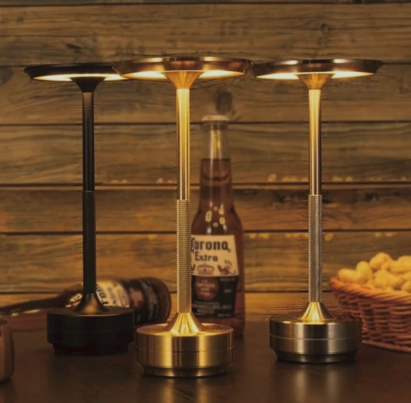 Rechargeable Cordless LED Table Lamp – Minimalist Metal, Warm Ambient Light — WIMU Kitchen Nairobi — Kenya · WIMU Kitchen Nairobi