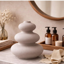 Stone Petal Vase - Sculptural Decor Accent For Shelves & Tabletops — WIMU Kitchen Nairobi — Kenya · WIMU Kitchen