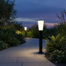 Aluminium Garden LED Bollard Light 7W - IP65 Corrosion-Resistant Surface Mounted LL 22BL-30-06-BK-WW — WIMU Kitchen Nairobi — Kenya · WIMU Kitchen