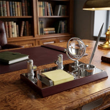 Mirror Wooden Desktop Organizer with Crystal Ball Pen and Business Card Holder — Kenya · WIMU Kitchen