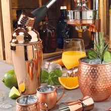 Rose Gold Cocktail Shaker – Stainless Steel, 550ml & 775ml (view 4) — Kenya · WIMU Kitchen