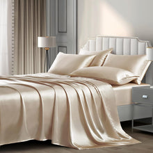 Luxury Silky Satin Silk Soft Fitted Bedsheets Bed Set- King Size — Kenya · WIMU Kitchen