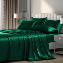 Luxury Silky Satin Silk Soft Fitted Bedsheets Bed Set- King Size — Kenya · WIMU Kitchen