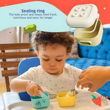 Transparent Stackable Portable BPA Free Food Grade Material Food Snack Container for Infant Baby Toddler Kids 120ml (4pcs) — Kenya · WIMU Kitchen