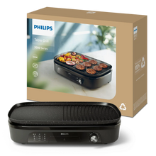 Philips Table Top Grill 2400W - Extra Large 1250cm2 Grilling Surface, Maifan Stone Coating, Adjustable Temperature — WIMU Kitchen Nairobi — Kenya · WIMU Kitchen